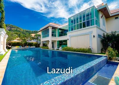 ROYAL MOUNTAIN VILLA : Stunning mountain view 4 Bed Pool Villa in Khao Tao near the beach