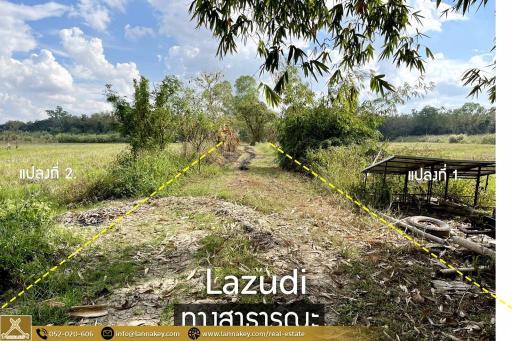 17 Rai Land for sale on the main road location.