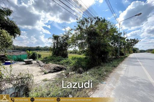 17 Rai Land for sale on the main road location.