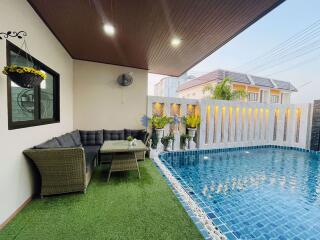 4 Bedrooms House in The Delight Cozy East Pattaya H010658