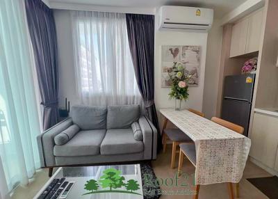 Charming 1 Bedroom Corner Unit with Pool View in Luxurious Olympus City Garden - Fully Furnished and Ready to move in