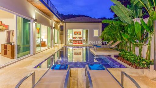 Contemporary 5-Bed Pool Villa in Nai Harn