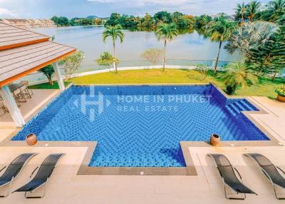 Magnificent 5-Bed Lakefront Villa in Chalong