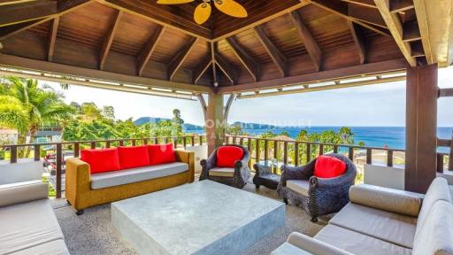 Stunning 7-Bed Thai-style Sea View Villa in Kalim