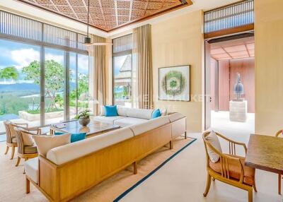 Luxurious 5-Bed Sea View Resort Villa in Layan