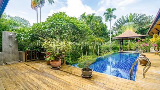 Asian-Style 5-Bed Pool Villa in Nai Harn