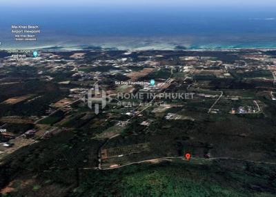 6.25 Rai Land with Sea View near Airport