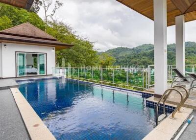 Modern 4-Bed Sea View Pool Villa in Kamala