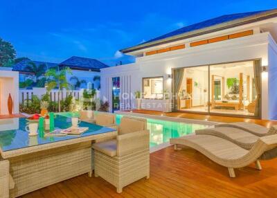 Contemporary 3-Bed Pool Villa in Nai Harn