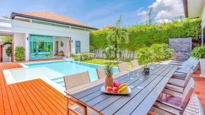 Standalone Modern 4-Bed Pool Villa in Nai Harn