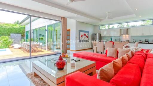 Standalone Modern 4-Bed Pool Villa in Nai Harn