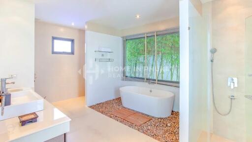 Standalone Modern 4-Bed Pool Villa in Nai Harn