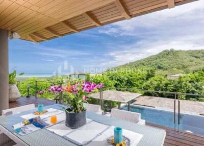 Luxurious 4-Bed Sea View Villa in Layan
