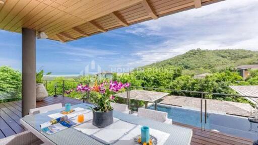 Luxurious 4-Bed Sea View Villa in Layan