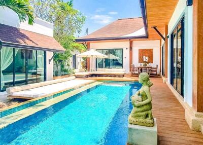 Asian-Style 3-Bed Pool Villa in Rawai