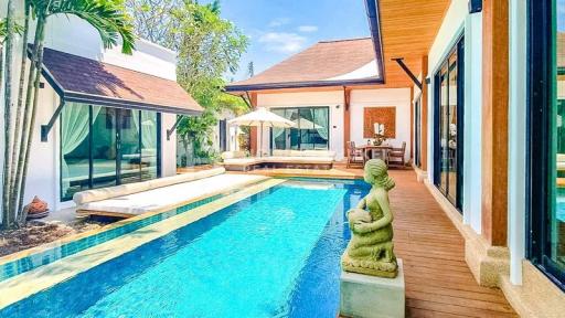 Asian-Style 3-Bed Pool Villa in Rawai