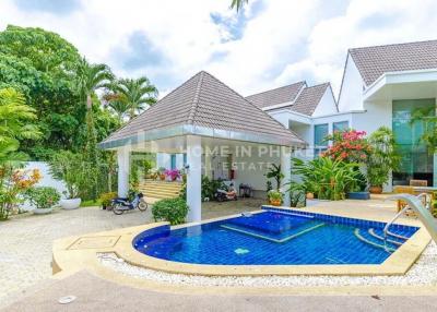 Unique 3-Bed Pool Villa on 1 Rai of Land