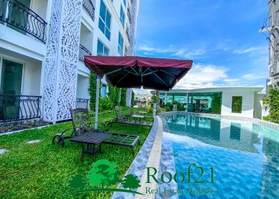 Brand new!! 8th Floor condo + Roof top Party and Pool villa 1.99 MB only /P-0014Y