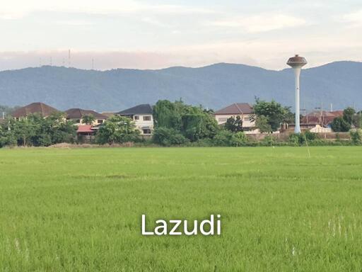 Land for sale near Central Chiang Rai, near HomePro and Chiang Rai Airport 31 rai 3 ngan 17 square wa ( 50,868 square meters