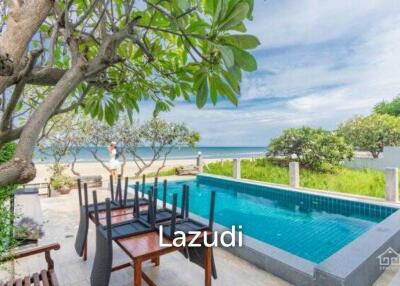 Absolute beachfront Pool villa near Khao Kalok