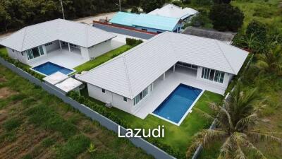 3 Bed 3 Bath New modern pool villa located in Nong Kae