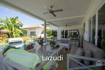 Well Maintained 4 bedroom / 4 Bathroom Pool Villa on large Plot