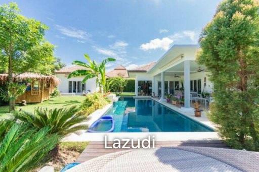 Well Maintained 4 bedroom / 4 Bathroom Pool Villa on large Plot