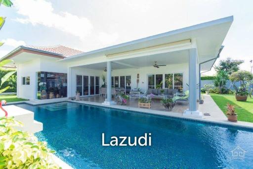 Well Maintained 4 bedroom / 4 Bathroom Pool Villa on large Plot