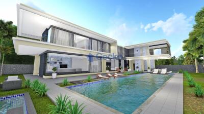 4 Bedrooms House in The Plantation Estates East Pattaya H008434