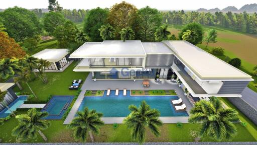 4 Bedrooms House in The Plantation Estates East Pattaya H008434