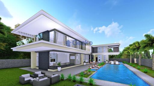 4 Bedrooms House in The Plantation Estates East Pattaya H008434