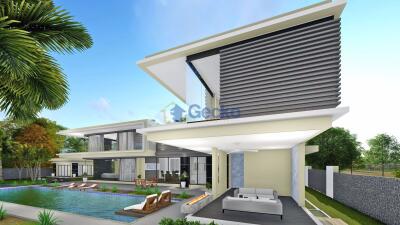 4 Bedrooms House in The Plantation Estates East Pattaya H008434