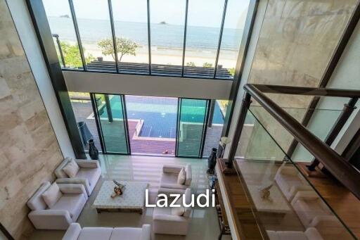 Modern 4 Bed Beachfront Pool Villa