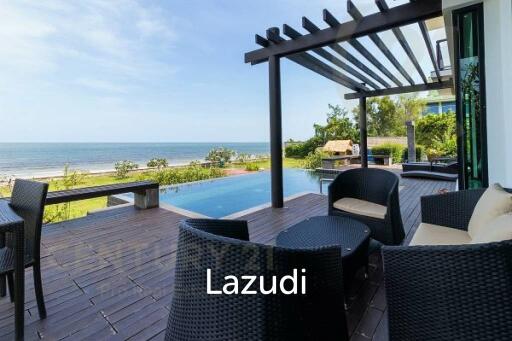 Modern 4 Bed Beachfront Pool Villa