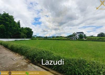 Land 2 Rai in Project Village near to White Temple for SALE!