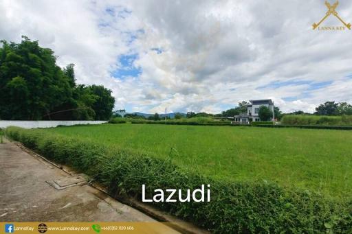 Land 2 Rai in Project Village near to White Temple for SALE!