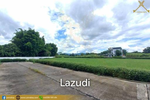 Land 2 Rai in Project Village near to White Temple for SALE!