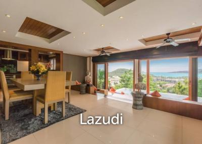 Surin: 4 Bed Ocean View Pool Villa