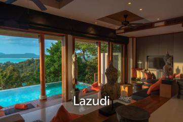 Surin: 4 Bed Ocean View Pool Villa