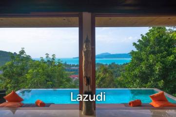 Surin: 4 Bed Ocean View Pool Villa