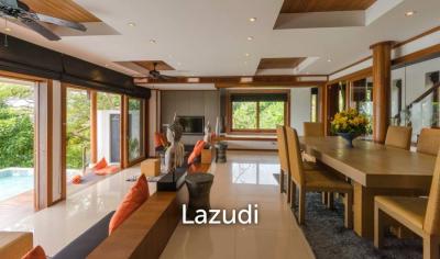 Surin: 4 Bed Ocean View Pool Villa