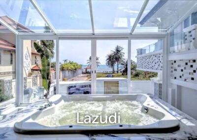 4 Bedrooms 5 Bathrooms 470 Sqm. Luxury Pool Villa Beachfront.