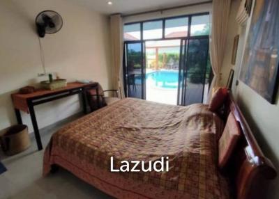 SUGAR PALM :  Nice quality quadruplet 3 bed pool villa
