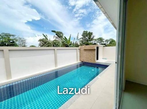 3 Bedrooms 3 Bathrooms 212 Sqm. Huai Yai Pool Villa.