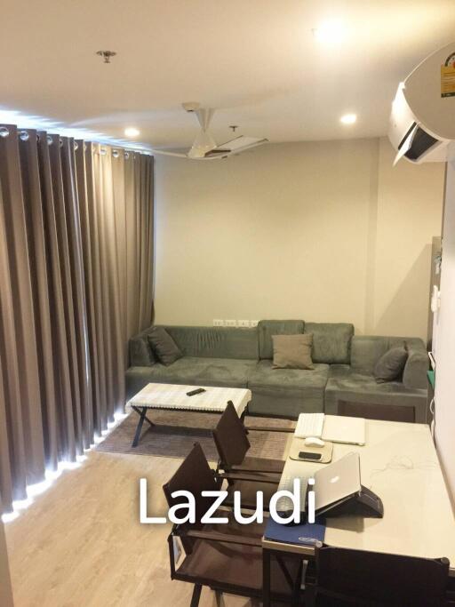 2 Bed 1 Bath 51.21 SQ.M The Base Central Pattaya