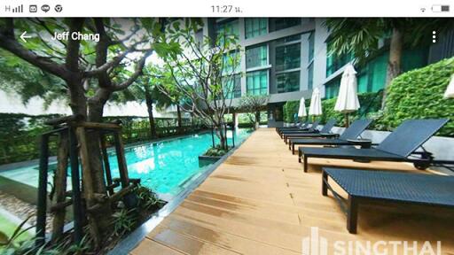 For RENT : The Room Sukhumvit 21 / 1 Bedroom / 1 Bathrooms / 52 sqm / 35000 THB [5694758]