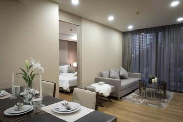 For RENT : Klass Condo Langsuan / 1 Bedroom / 1 Bathrooms / 48 sqm / 35000 THB [6185896]