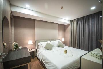 For RENT : Klass Condo Langsuan / 1 Bedroom / 1 Bathrooms / 48 sqm / 35000 THB [6185896]