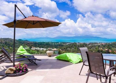 Magnificent Sea View Villa For Sale - Bo Phut - Koh Samui - Suratthani