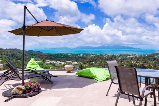 Magnificent Sea View Villa For Rent - Bo Phut - Koh Samui - Suratthani